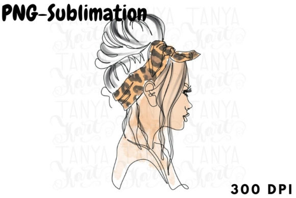 Fashion Girl Mom Life Leopard Graphics & Illustrations