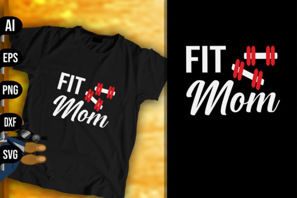 Fit Mom Graphics & Print Templates Review
