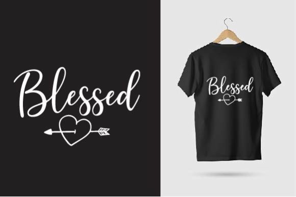 Mom is the Blessed Graphics and Print Templates