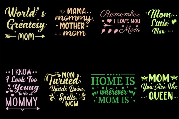 Reviewing the Mom T-Shirt Typography Bundle