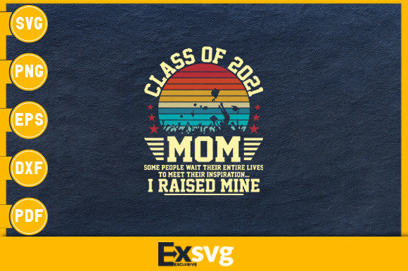 Reviewing the Retro Proud Mom 2021 Grad Design