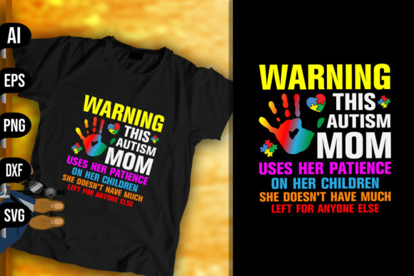 Reviewing Warning This Autism Mom for Embroidery