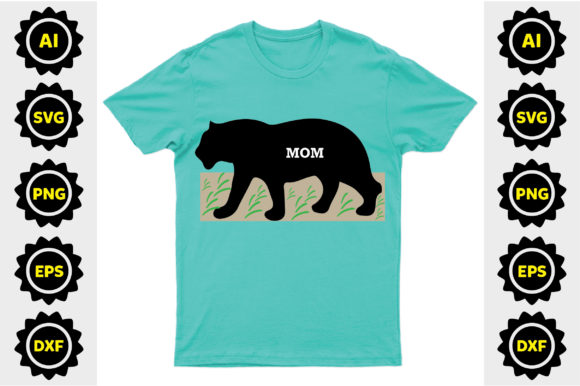 Tiger Mom Graphics for T-Shirt Designs